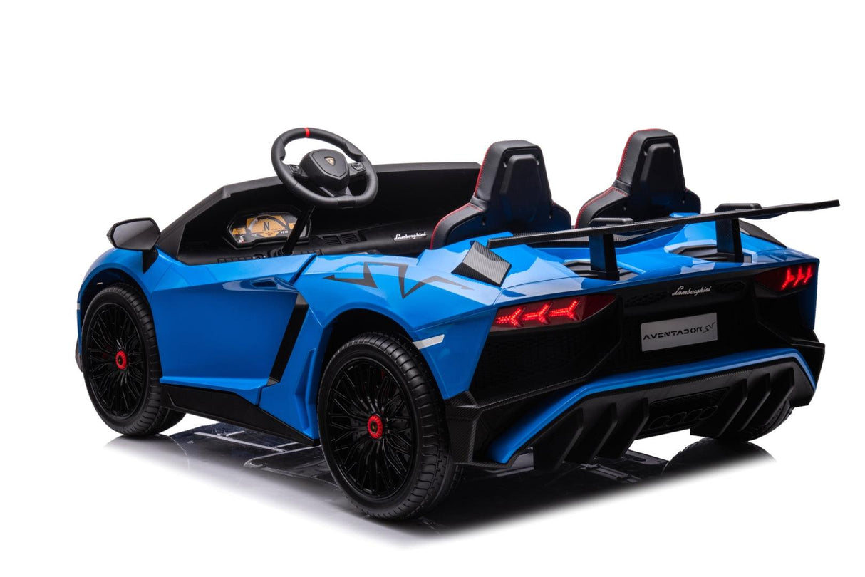 24V Lamborghini Aventador 2-Seater Ride-On Car for Kids – Advanced Brushless Motor & Differential | Ride On Kids