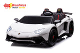 24V Lamborghini Aventador 2-Seater Ride-On Car for Kids – Advanced Brushless Motor & Differential | Ride On Kids