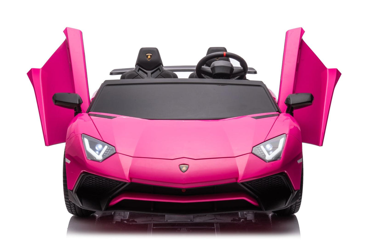 24V Lamborghini Aventador 2-Seater Ride-On Car for Kids – Advanced Brushless Motor & Differential | Ride On Kids