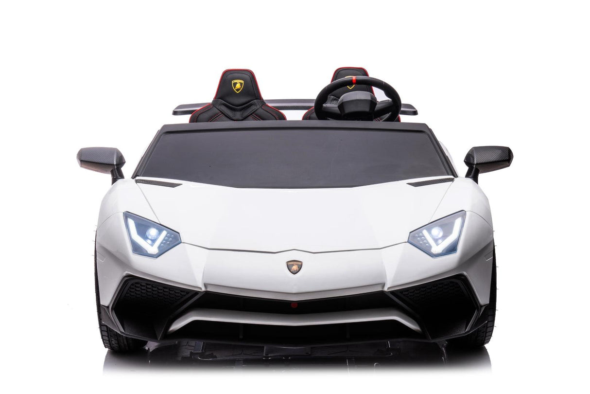 24V Lamborghini Aventador 2-Seater Ride-On Car for Kids – Advanced Brushless Motor & Differential | Ride On Kids