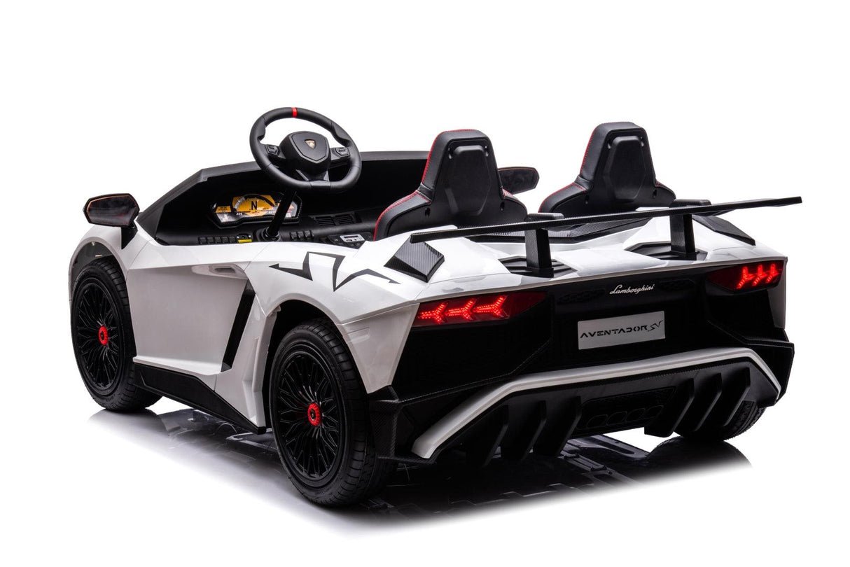 24V Lamborghini Aventador 2-Seater Ride-On Car for Kids – Advanced Brushless Motor & Differential | Ride On Kids