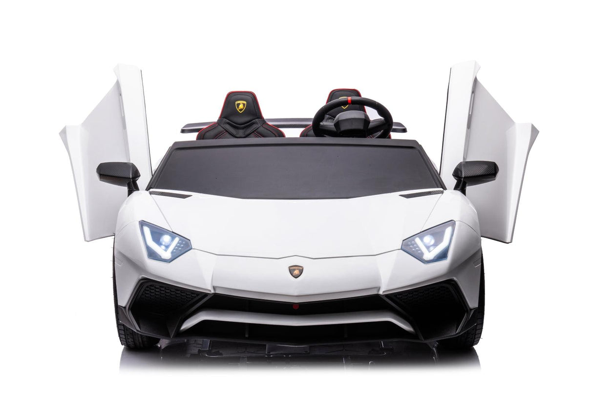 24V Lamborghini Aventador 2-Seater Ride-On Car for Kids – Advanced Brushless Motor & Differential | Ride On Kids