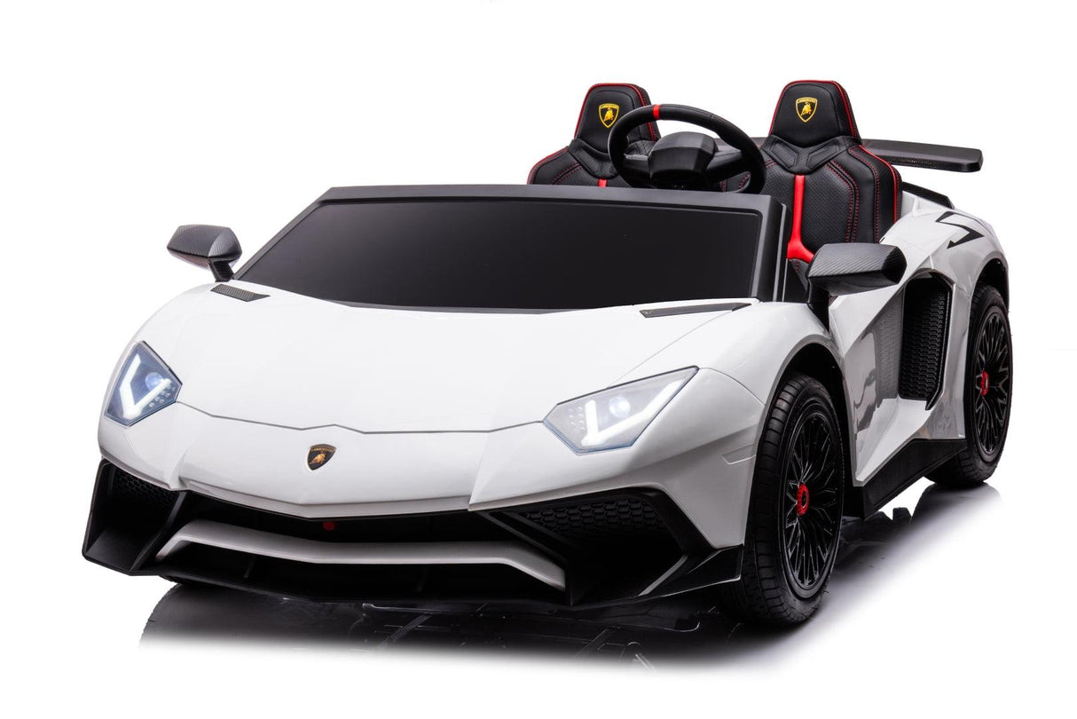 24V Lamborghini Aventador 2-Seater Ride-On Car for Kids – Advanced Brushless Motor & Differential | Ride On Kids