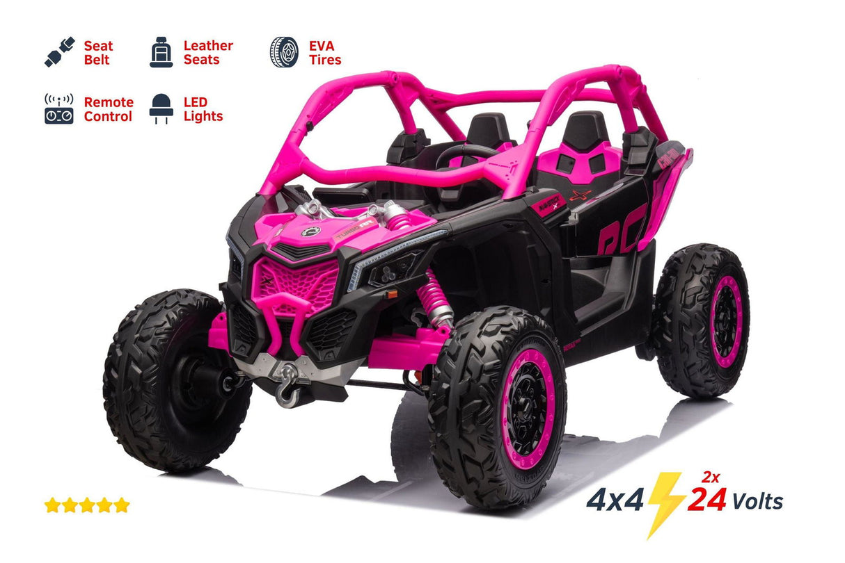 48V 4x4 Can-Am Maverick 2-Seater Ride-On UTV for Kids – Ultimate Off-Road Adventure | Ride On Kids