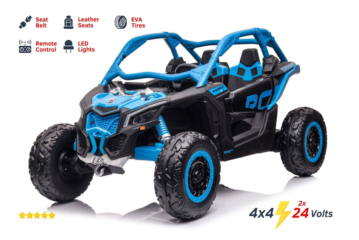 48V 4x4 Can-Am Maverick 2-Seater Ride-On UTV for Kids – Ultimate Off-Road Adventure | Ride On Kids