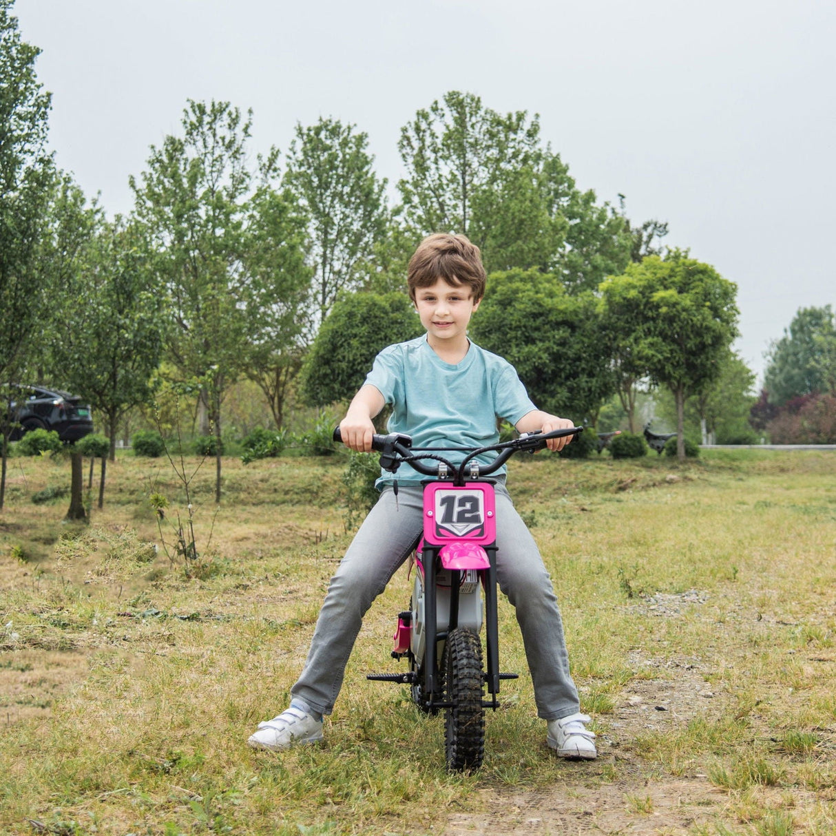 36V Ride On Kids Electric Dirt Bike for Teens – High-Performance Off-Road Adventure
