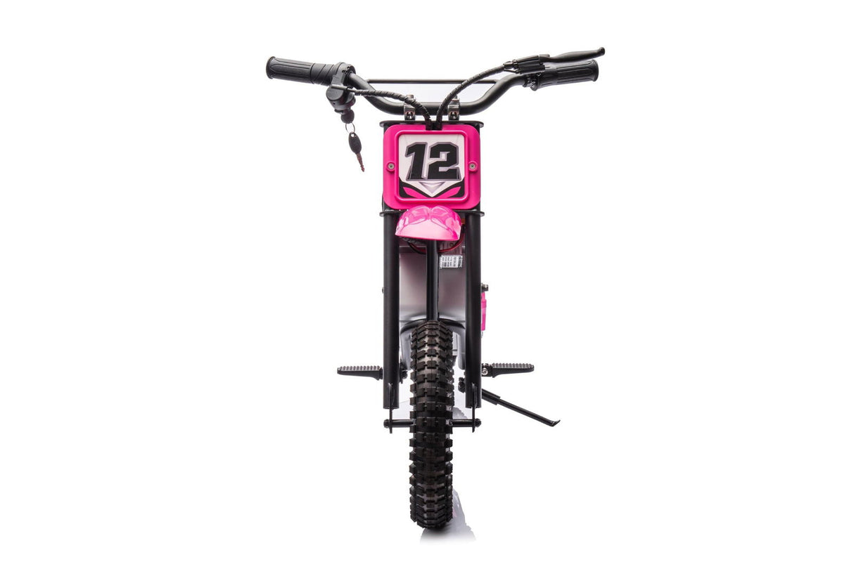36V Ride On Kids Electric Dirt Bike for Teens – High-Performance Off-Road Adventure