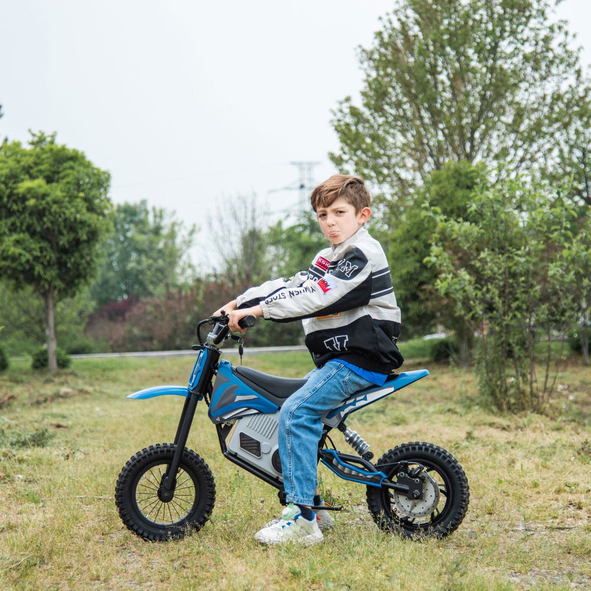 36V Ride On Kids Electric Dirt Bike for Teens – High-Performance Off-Road Adventure