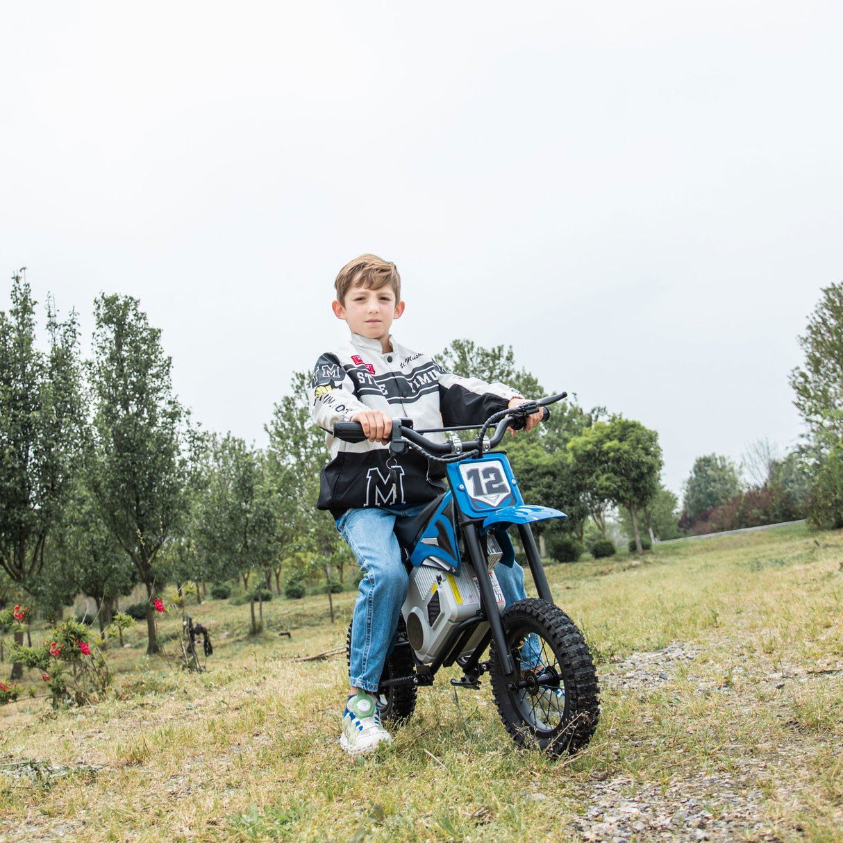 36V Ride On Kids Electric Dirt Bike for Teens – High-Performance Off-Road Adventure