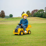 6V CAT Dump Truck Ride-On Toy for Toddlers – Realistic Construction Fun by Ride On Kids