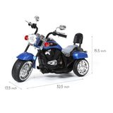 6V Chopper-Style Ride-On Trike for Kids – Classic Harley-Inspired Fun by Ride On Kids