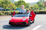 24V Lamborghini Aventador 2-Seater Ride-On Car for Kids – Advanced Brushless Motor & Differential | Ride On Kids