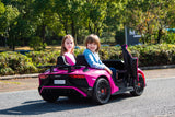 24V Lamborghini Aventador 2-Seater Ride-On Car for Kids – Advanced Brushless Motor & Differential | Ride On Kids