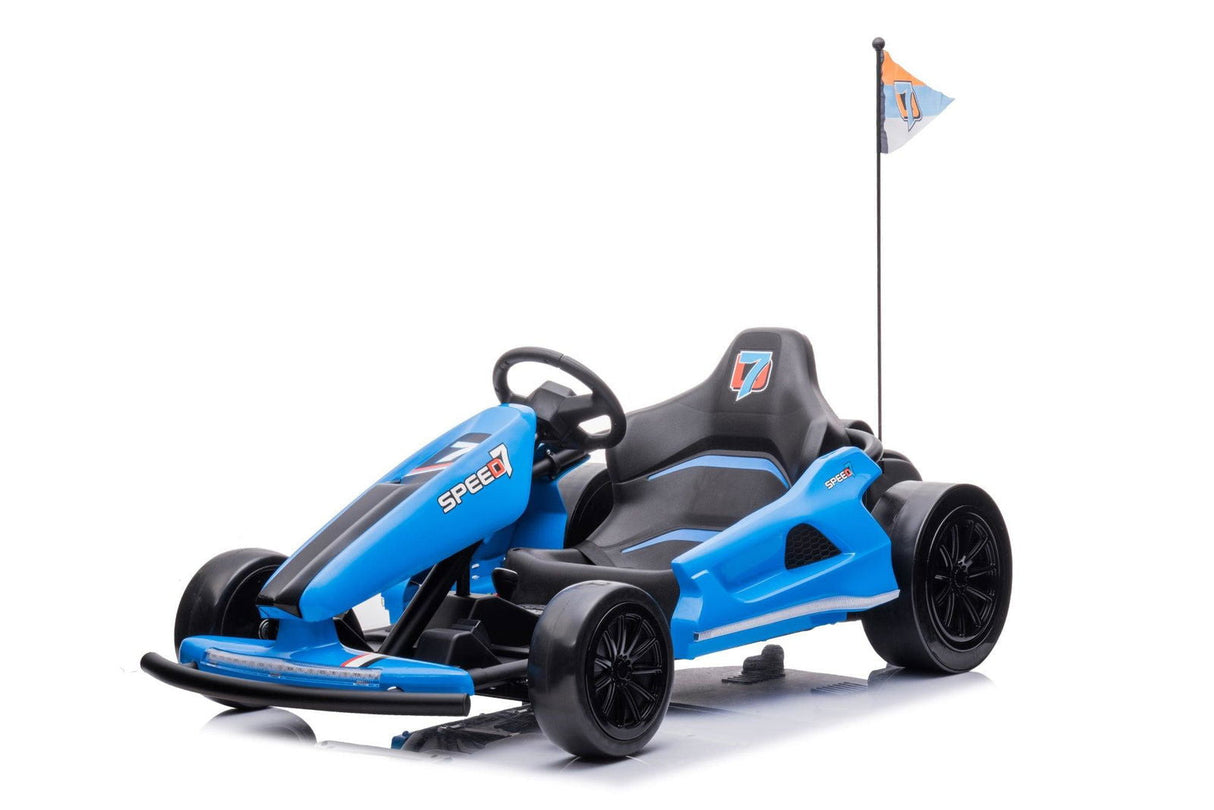 24V Go Kart Drifter 1-Seater Ride-On for Kids – Action, Speed & Thrills by Ride On Kids