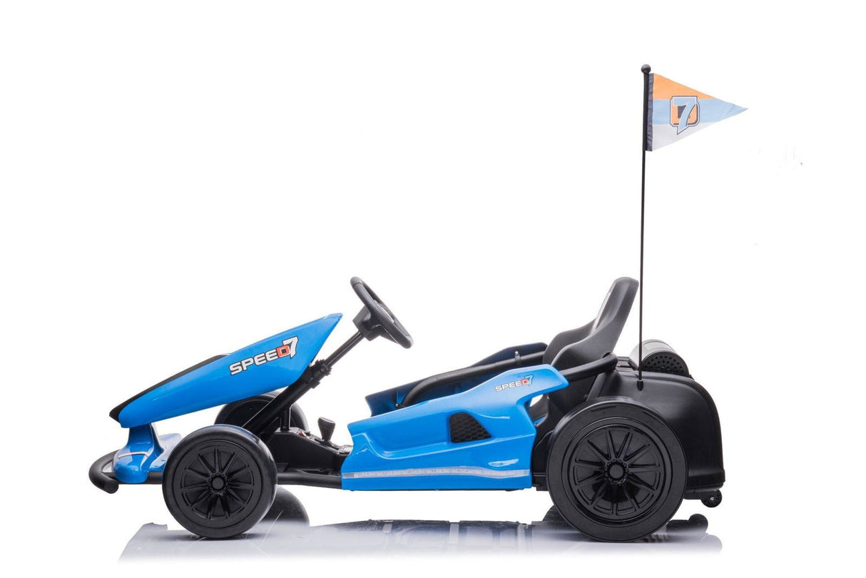 24V Go Kart Drifter 1-Seater Ride-On for Kids – Action, Speed & Thrills by Ride On Kids