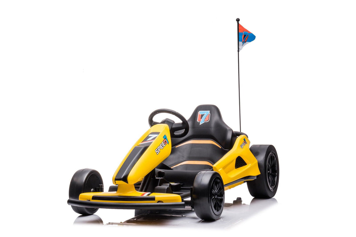 24V Go Kart Drifter 1-Seater Ride-On for Kids – Action, Speed & Thrills by Ride On Kids