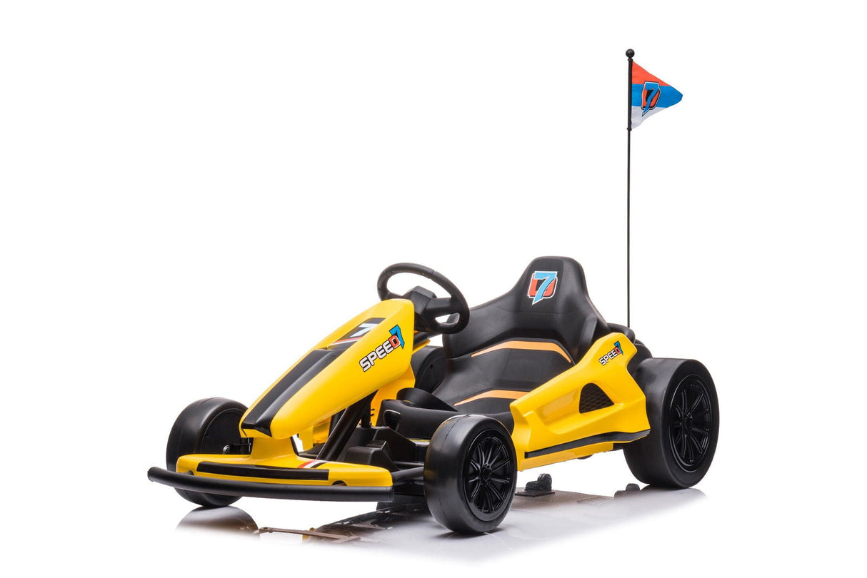 24V Go Kart Drifter 1-Seater Ride-On for Kids – Action, Speed & Thrills by Ride On Kids