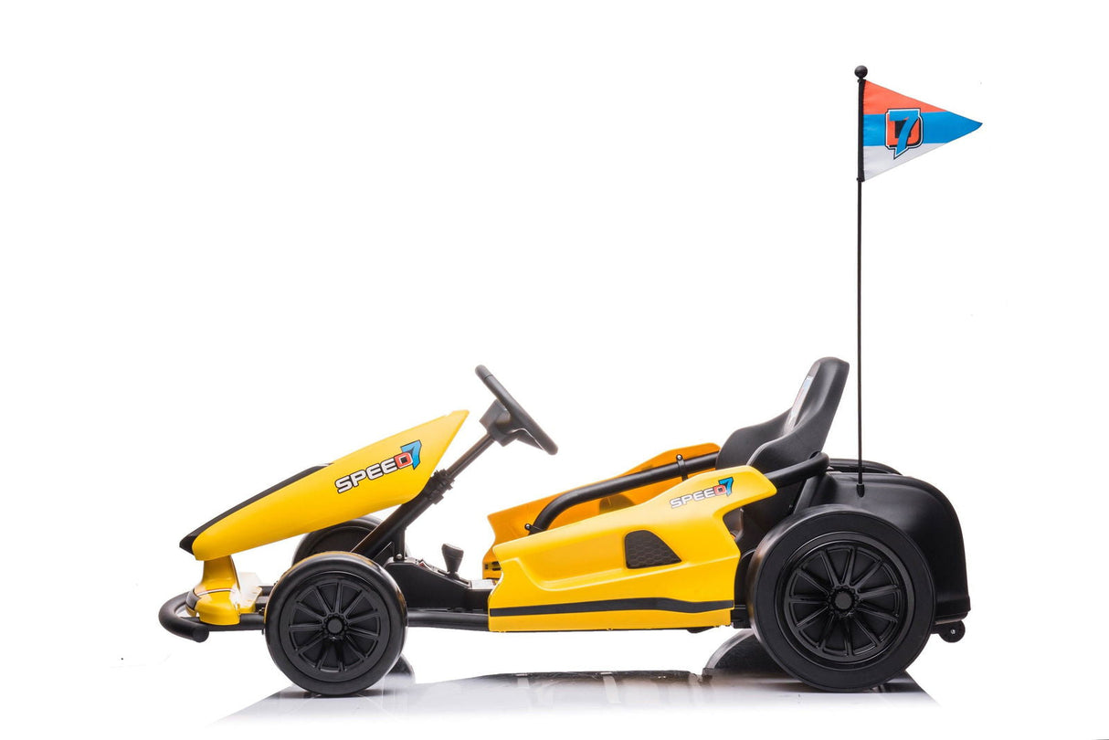 24V Go Kart Drifter 1-Seater Ride-On for Kids – Action, Speed & Thrills by Ride On Kids