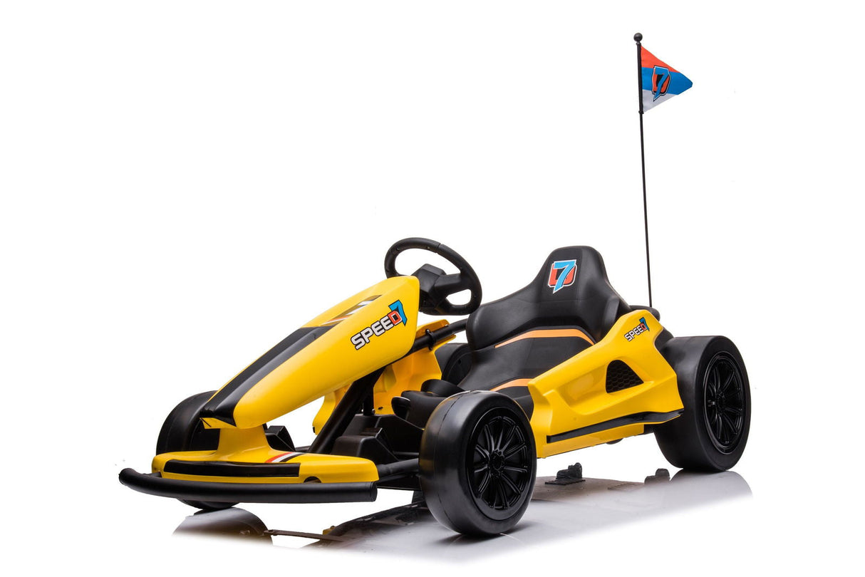 24V Go Kart Drifter 1-Seater Ride-On for Kids – Action, Speed & Thrills by Ride On Kids