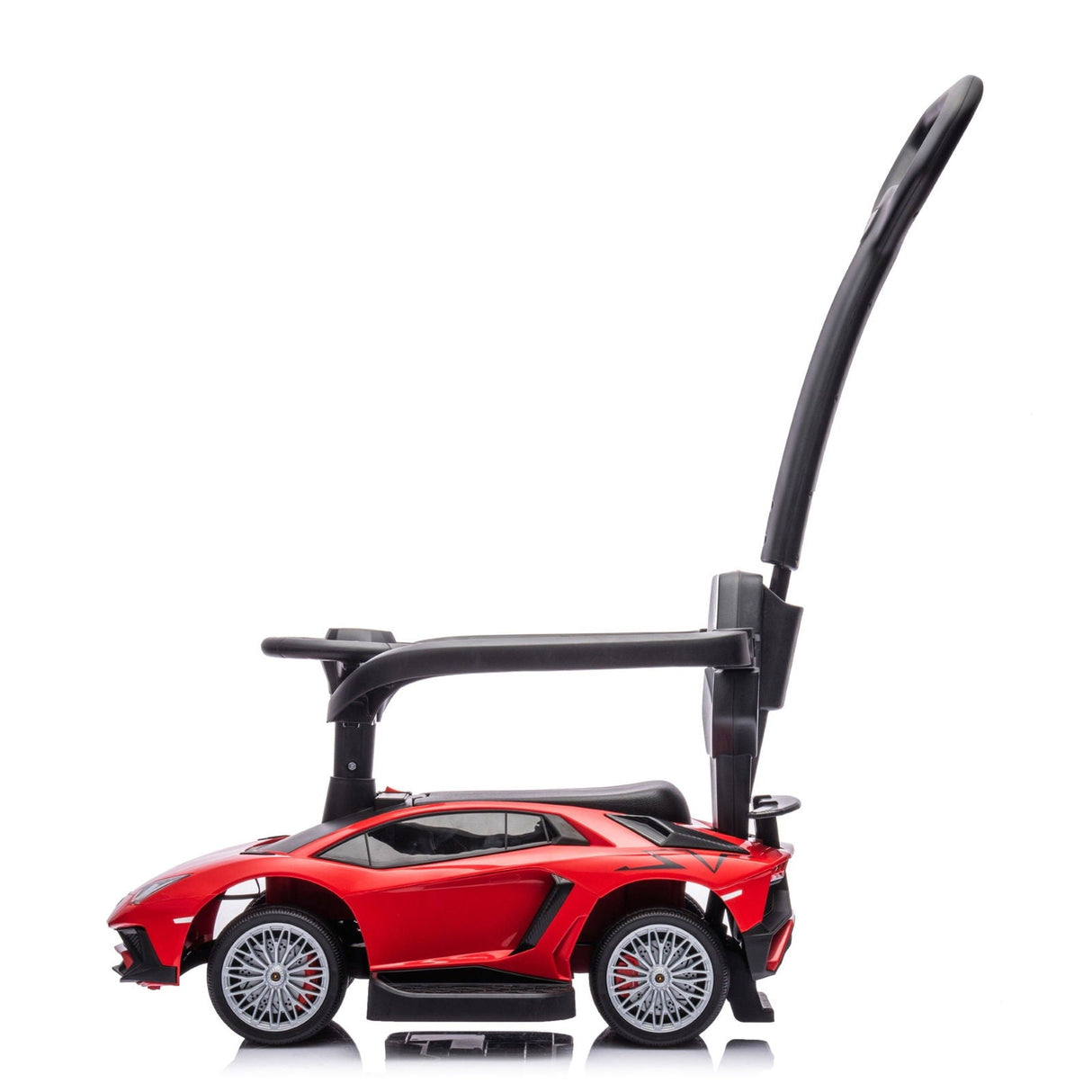 Official Lamborghini 3-in-1 Kids Push Ride-On Toy Car – Licensed Ride On with Lights, Music, and Safety Features