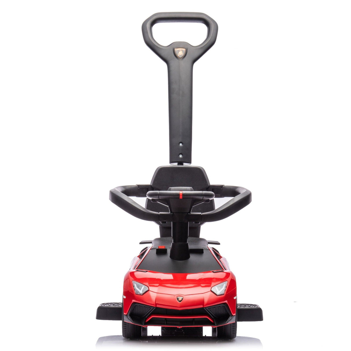 Official Lamborghini 3-in-1 Kids Push Ride-On Toy Car – Licensed Ride On with Lights, Music, and Safety Features