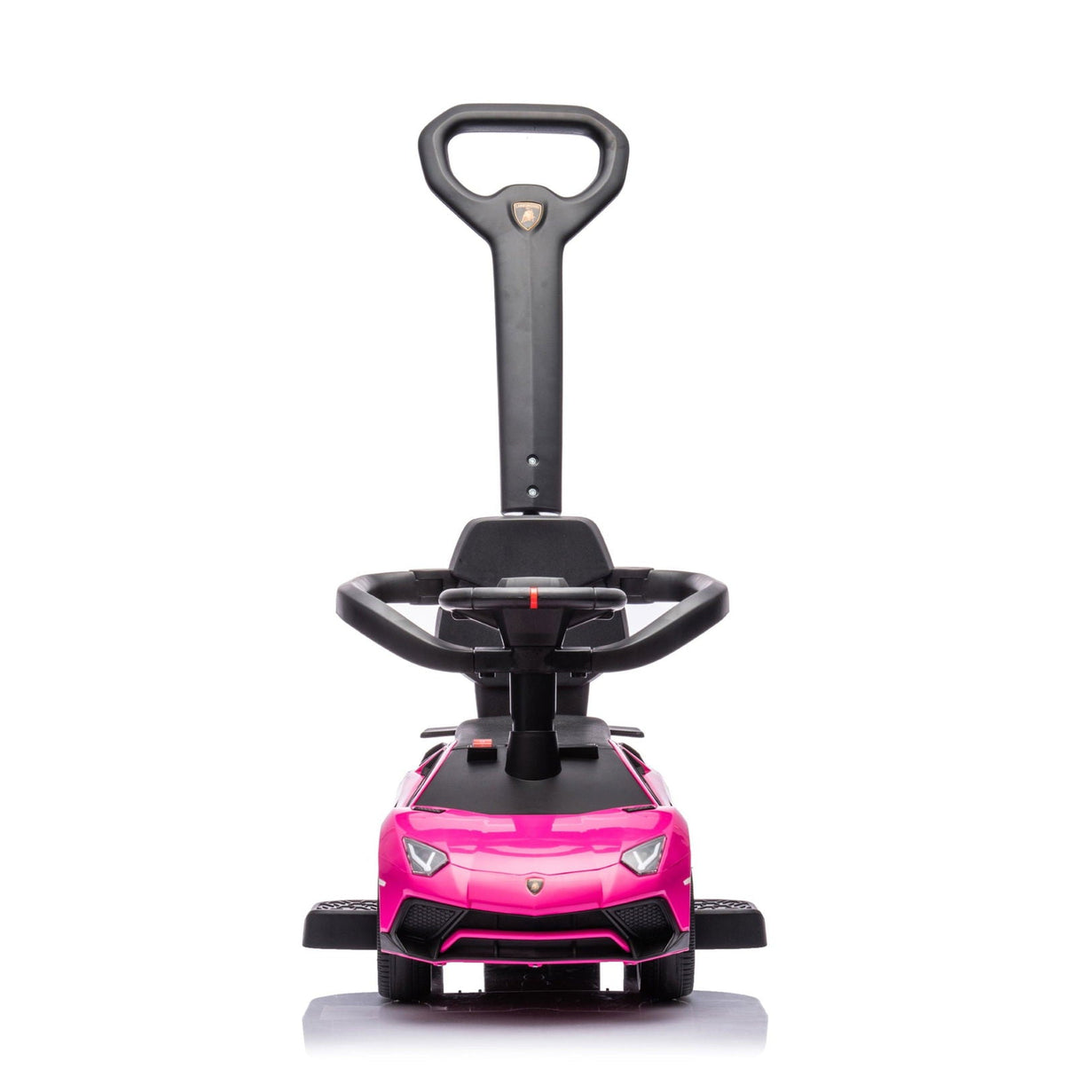 Official Lamborghini 3-in-1 Kids Push Ride-On Toy Car – Licensed Ride On with Lights, Music, and Safety Features