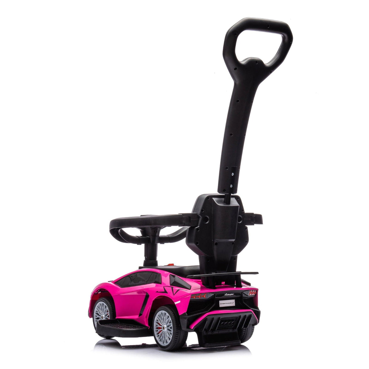 Official Lamborghini 3-in-1 Kids Push Ride-On Toy Car – Licensed Ride On with Lights, Music, and Safety Features