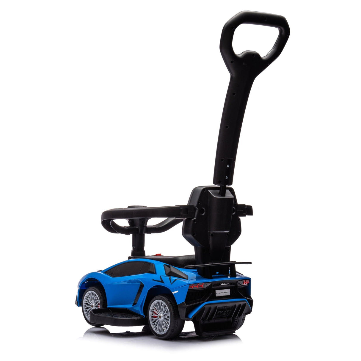 Official Lamborghini 3-in-1 Kids Push Ride-On Toy Car – Licensed Ride On with Lights, Music, and Safety Features