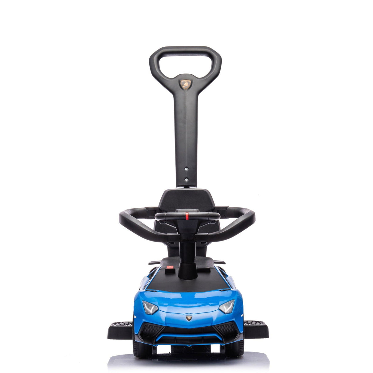 Official Lamborghini 3-in-1 Kids Push Ride-On Toy Car – Licensed Ride On with Lights, Music, and Safety Features
