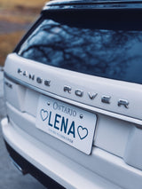 Custom License Plate For Kids Ride On Cars